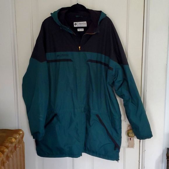 Columbia Men's Teal and Black Jacket - Picture 1 of 12